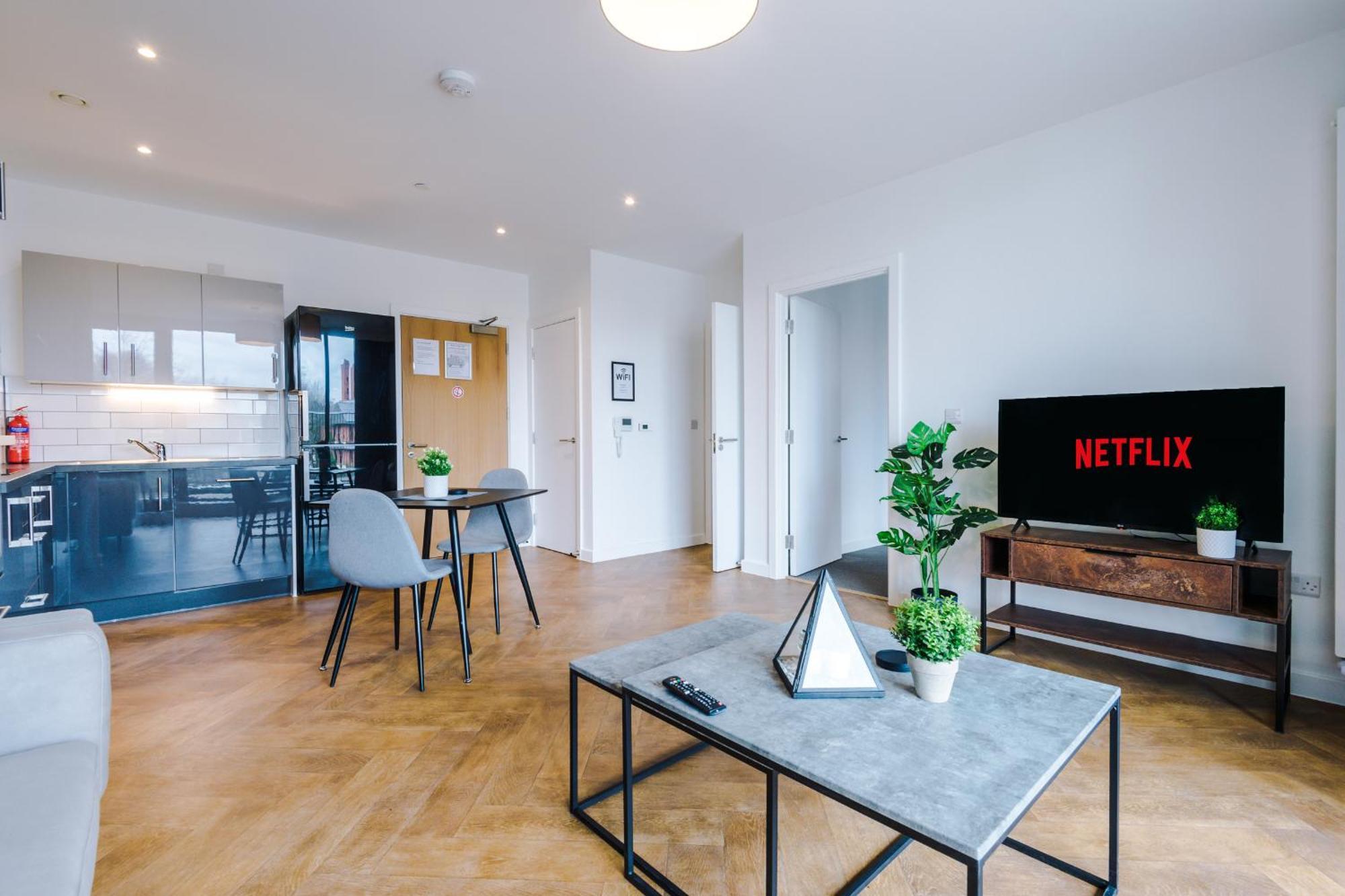 Hilltop Serviced Apartments - Ancoats Manchester Room photo